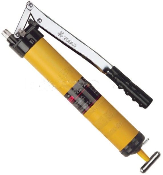 2 Way Load 900CC Hand Grease Gun Adjustable Cylinder
