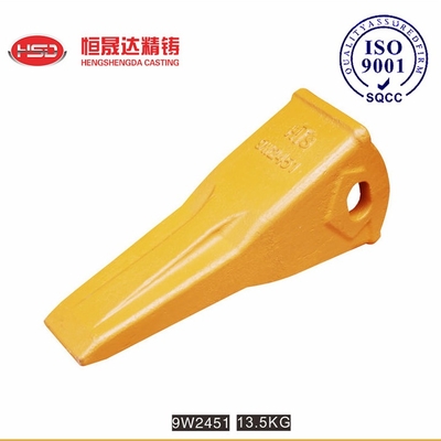 D85 9W2451 9W2452 D85TL Ripper Teeth For KOMATSU Earthmoving Low-Wear