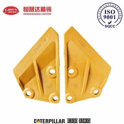 E330 E320 112-2487 Excavator Side Cutter Self-Sharpening Blade Edge